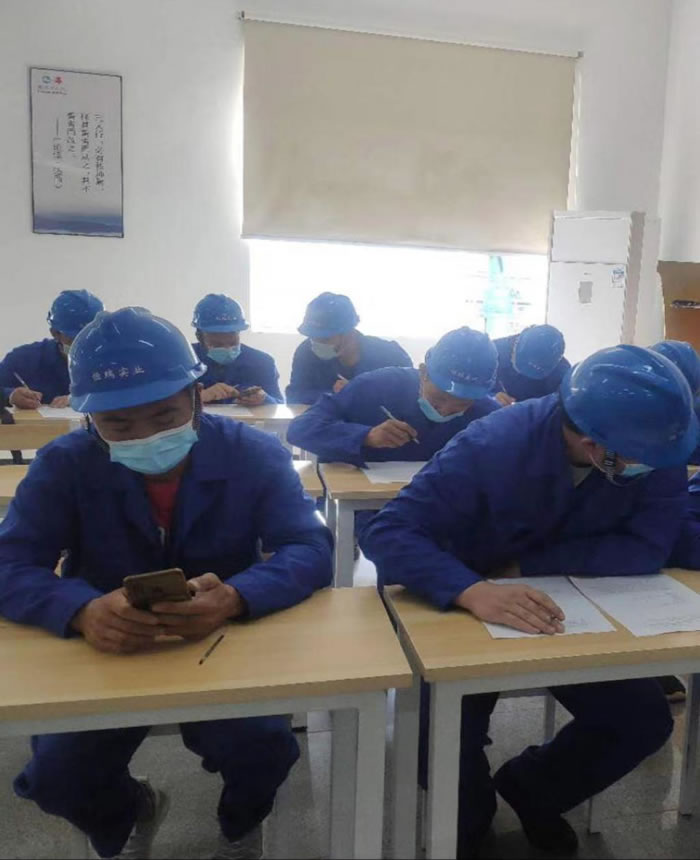 沁陽市恒瑞實業有限公司防腐保溫安全培訓