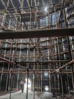 沁陽市恒瑞實業有限公司在鄂中化工襯膠防腐施工